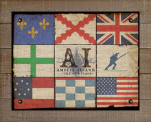 Load image into Gallery viewer, Amelia Island - Isle Of The 8 Flags - On 100% Linen
