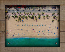 Load image into Gallery viewer, Beach Aerial View On 100% Linen
