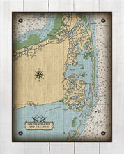 Load image into Gallery viewer, Chatham Cape Cod  Nautical Chart On 100% Natural Linen
