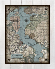 Load image into Gallery viewer, St Johns River-Rivertown, Orangedale -Julington Creek, Switzerland,  Fleming Island - Board Mounted Canvas Print
