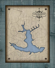 Load image into Gallery viewer, Lake Wildwood Georgia - Board Mounted Canvas Print
