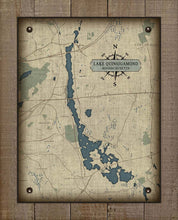 Load image into Gallery viewer, Lake Quinsigamond Massachusetts - Board Mounted Canvas Print
