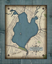 Load image into Gallery viewer, Pontoosuc Lake Massachusetts - Board Mounted Canvas Print
