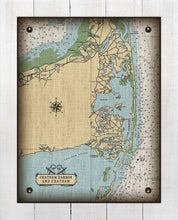 Load image into Gallery viewer, Chatham Cape Cod  Nautical Chart Board Mounted Canvas Print
