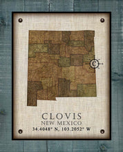 Load image into Gallery viewer, -Any State &amp; Town In The U.S.A. - Board Mounted Canvas Print
