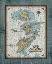 Load image into Gallery viewer, Put-In-Bay &amp; Bass Islands Ohio Nautical Chart  (3) - Board Mounted Canvas Print
