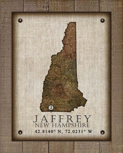 Jaffery New Hampshire Vintage Design - On 100% Natural Linen