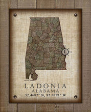 Load image into Gallery viewer, Ladonia Alabama Vintage Design - On 100% Natural Linen
