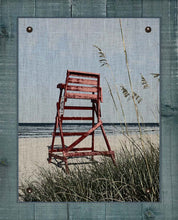 Load image into Gallery viewer, Lifegaurd Chair &quot;Lucky 13&quot; - On 100% Linen
