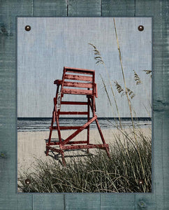Lifegaurd Chair "Lucky 13" - On 100% Linen