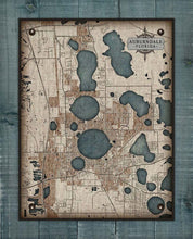 Load image into Gallery viewer, Aubendale Map On 100% Natural Linen
