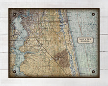 Load image into Gallery viewer, First Coast Nocatee Map On 100% Linen
