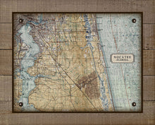 Load image into Gallery viewer, First Coast Nocatee Map On 100% Linen
