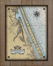 Load image into Gallery viewer, Ormond Beach Nautical Chart On 100% Linen

