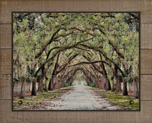 Load image into Gallery viewer, Magnolia Street, Augustine Florida On 100% Linen
