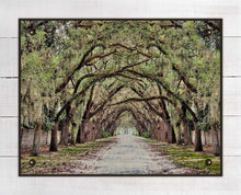 Load image into Gallery viewer, Magnolia Street, Augustine Florida On 100% Linen
