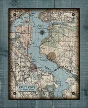 Load image into Gallery viewer, St Johns River - Fruit Cove, Green Cove, Rivertown, Fleming Island - On 100% Natural Linen
