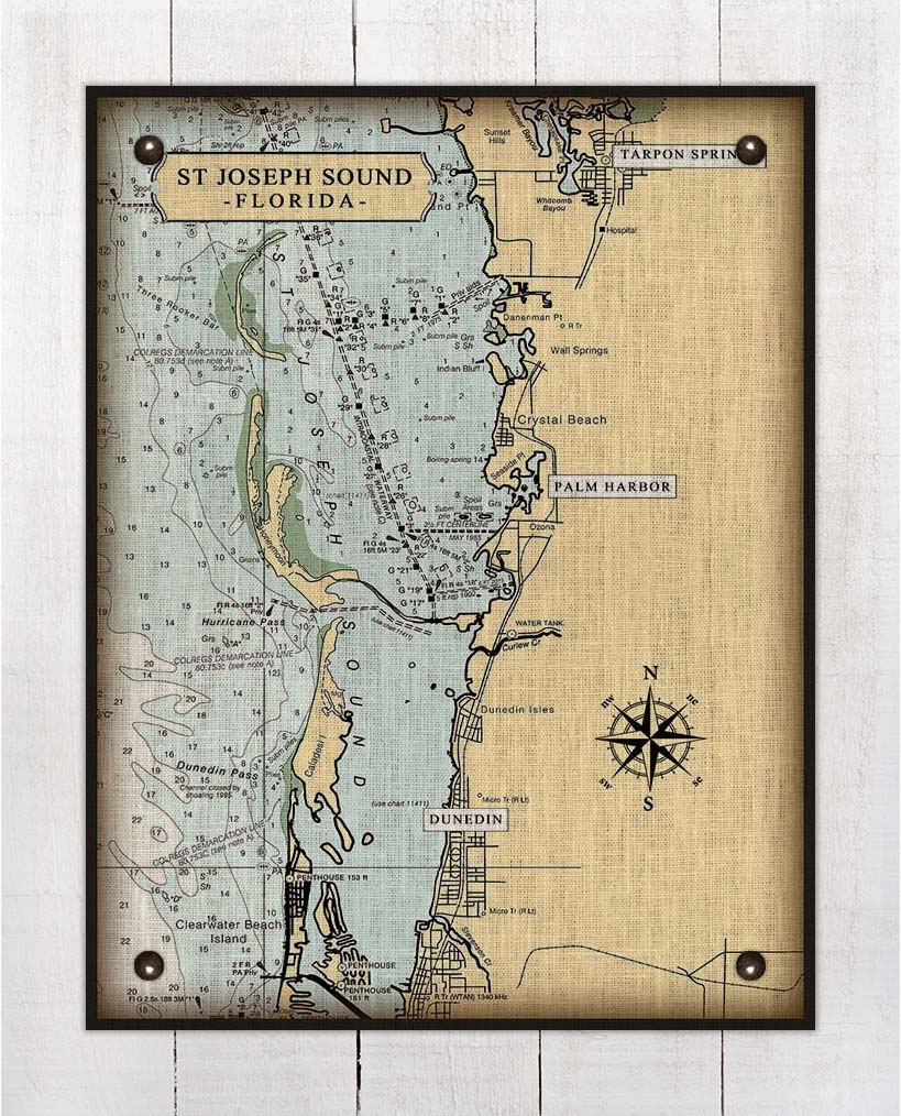 St Joseph Sound Dunedin, Palm Harbor and Tarpon Springs Nautical C