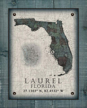 Load image into Gallery viewer, Laurel Florida Vintage Design On 100% Natural Linen
