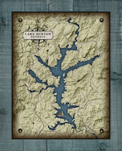 Load image into Gallery viewer, Lake Burton Georgia - Board Mounted Canvas Print
