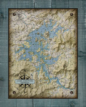 Load image into Gallery viewer, Lake Chatuge Georgia - On 100% Natural Linen
