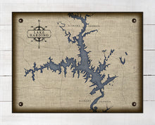 Load image into Gallery viewer, Lake Harding Georgia - On 100% Natural Linen
