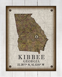 Kibee Georgia Vintage Design On 100% Natural Linen