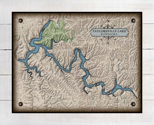 Load image into Gallery viewer, Taylorsville Lake Kentucky - On 100% Natural Linen
