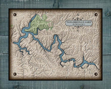 Load image into Gallery viewer, Taylorsville Lake Kentucky - On 100% Natural Linen
