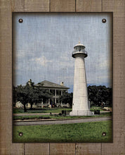 Load image into Gallery viewer, Biloxi Lighthouse- On 100% Linen
