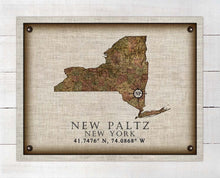 Load image into Gallery viewer, New Paltz New York Vintage Design - On 100% Natural Linen
