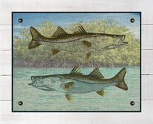 Load image into Gallery viewer, Snook 2 - On 100% Natural Linen
