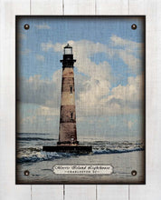 Load image into Gallery viewer, Charleston South Carolina Lighthouse - On 100% Linen
