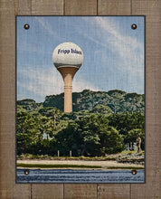 Load image into Gallery viewer, Fripp Island Sign - On 100% Linen
