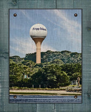 Load image into Gallery viewer, Fripp Island Sign - On 100% Linen
