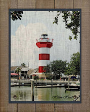 Load image into Gallery viewer, Hilton Head Lighthouse - On 100% Linen
