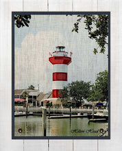 Load image into Gallery viewer, Hilton Head Lighthouse - On 100% Linen

