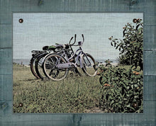 Load image into Gallery viewer, Beach Bikes - On 100% Natural Linen
